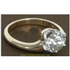 Image 2 : Ladies 14K Gold and Diamond Ring