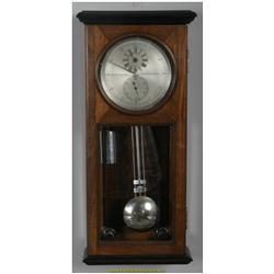 German Miniature Walnut Astronomical Regulator