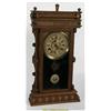 Image 1 : Oak Gilbert Long Branch Calendar Clock