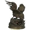 Image 2 : Jules Moigniez Large Figural Bronze Rooster