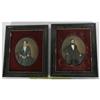 Image 1 : Pr of Oval German Porcelain Portrait Plaques