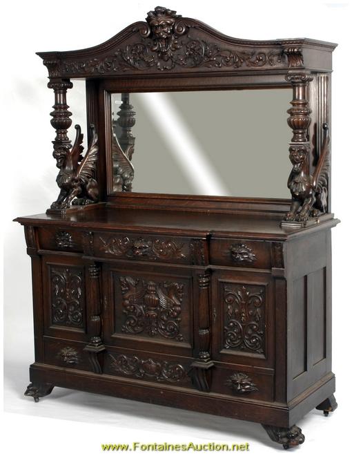 Attr. R.J. Horner Oak Sideboard