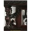 Image 12 : Attr. R.J. Horner Winged Griffin 3 Door Bookcase