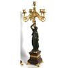 Image 15 : Pr. French Figural Bronze Candelabra