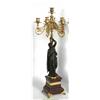Image 16 : Pr. French Figural Bronze Candelabra