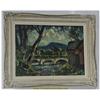 Image 1 : William Lester Stevens O/C Bridge Scene (1888-1969)