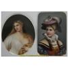 Image 1 : Pr. Small Porcelain Portrait Plaques