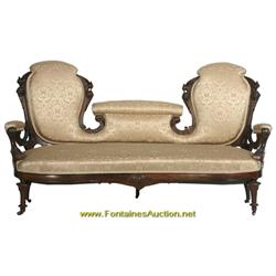 Attr Pottier & Stymus 2 Pc Parlor Set