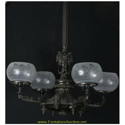 4 ARM CHANDELIER