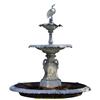 Image 1 : Large 8' Cast Iron 19th c. Fountain by Fiske.