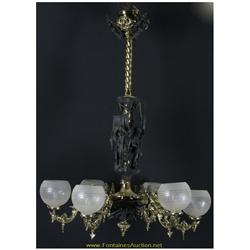 6 ARM CONELIUS CHANDELIER