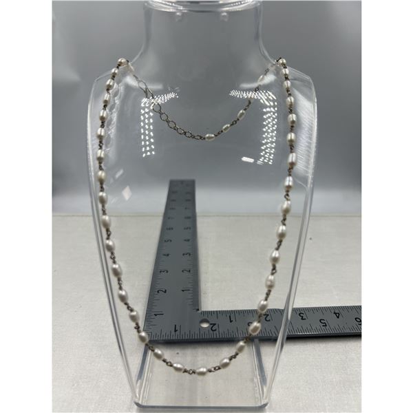 BRAND NEW FRESH WATER PEARL NECKLACE  RETIAL $600 CERTIFICATION