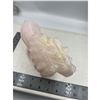 Image 7 : 10 INCH HAND CARVED PINK CALCITE LION