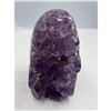 Image 3 : 2.8 X 1.7 INCH POLISHED AMETHYST GEODE WITH INCLUSIONS