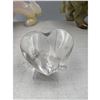 Image 1 : 2.45 INCH  CLEAR QUARTZ HEART INCULSION
