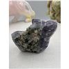 Image 5 : 2.7 INCH PURPLE FLUORITE SUGAR COATED SPECIMEN