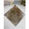 Image 5 : 2.9 INCH  CLEAR QUARTZ  ORGONITE  WITH COPPER PYRAMID