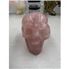 Image 2 : 2.0 INCH ROSE QUARTZ SKULL