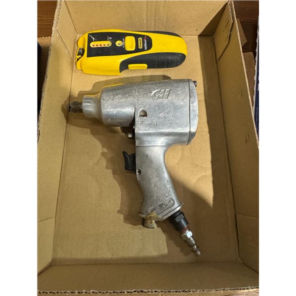 Air tool and stud finder