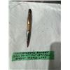 Image 1 : Handcrafted rotary Ball point antler pen, copper Maple leaf