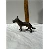 Image 1 : Vintage solid bronze or brass German Shepherd