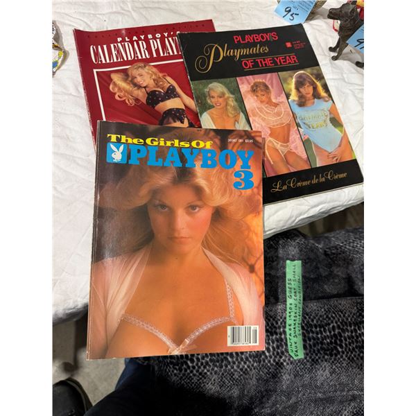 Playboy magazines