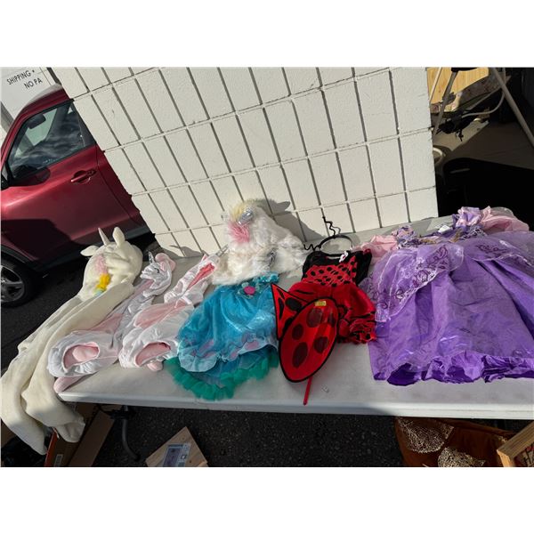 Children's costumes assorted also unicorn winter hat with glove