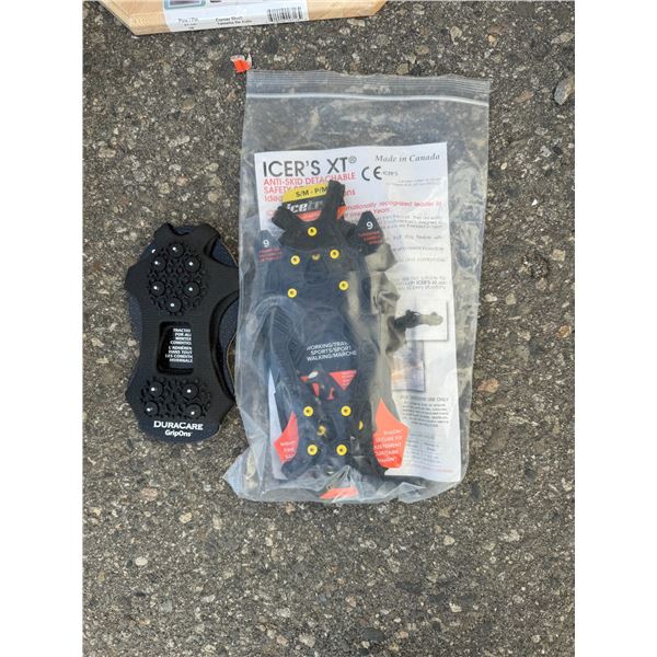 And his skid detachable ice cleat