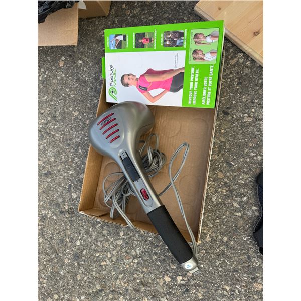 Massager and posture medic