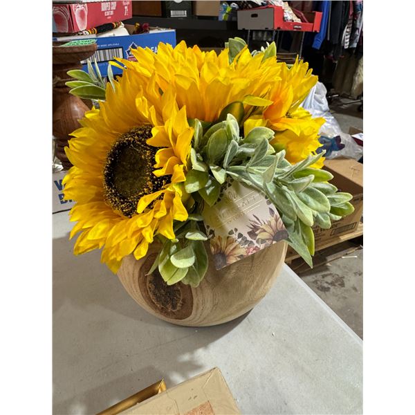 Silk craft flower decor