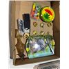 Image 1 : Smoking related items, pins, and other items