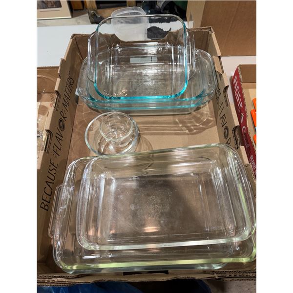 Pyrex baking dishes