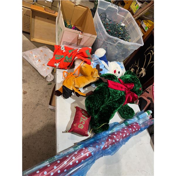 Christmas decor and lights