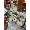 Image 1 : Glass Table was folding base