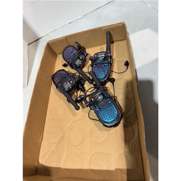 Motorola talk about (4) no chargers