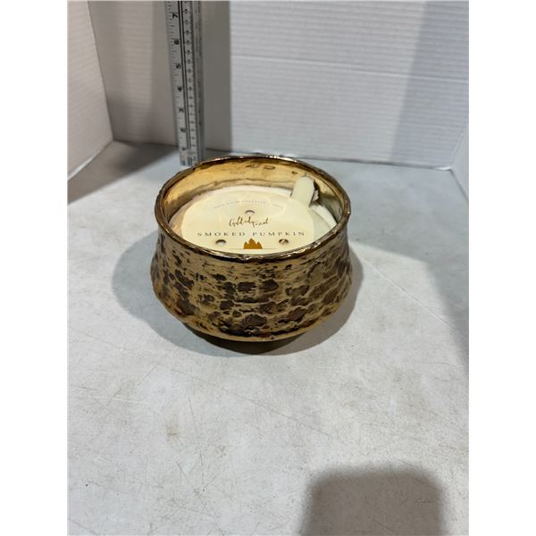 New smoked pumpkin candle