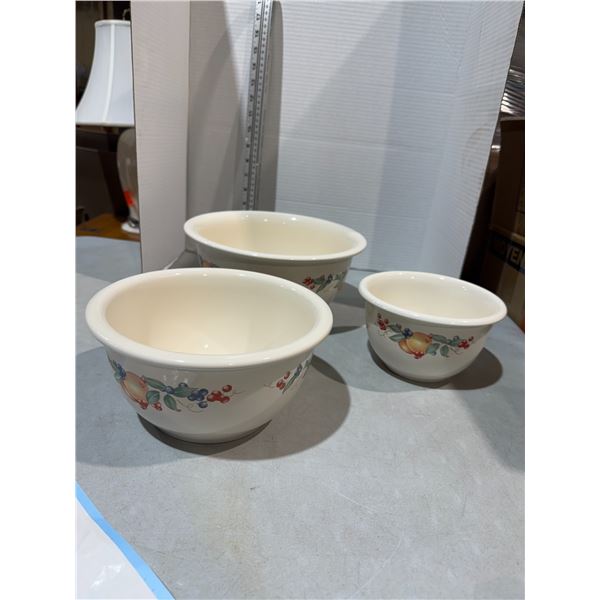 Corelle nesting bowls