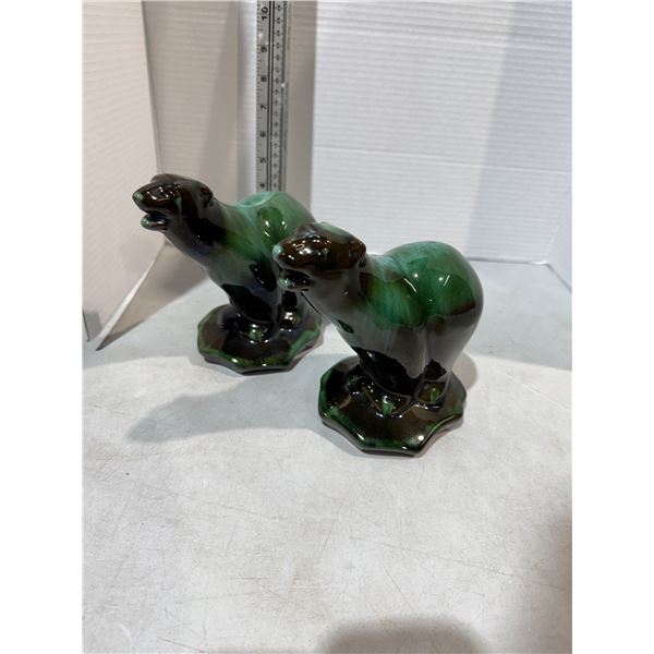 Pottery animal decor