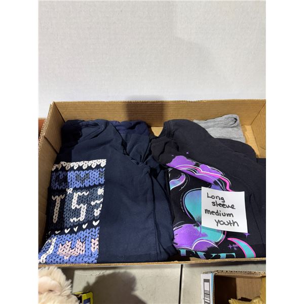 Long sleeve, medium youth shirts