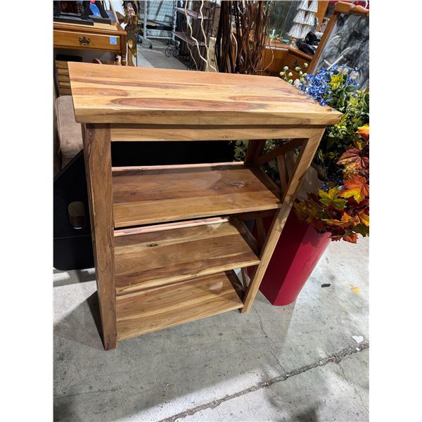 Shelf measures 28" x 14" x 38" tall