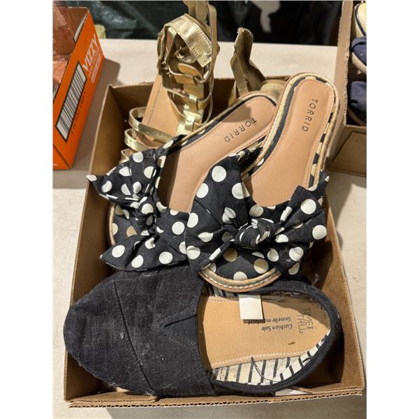 Shoes and sandals size 7.5 and seven