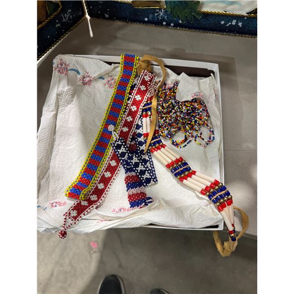 Handcrafted beaded items