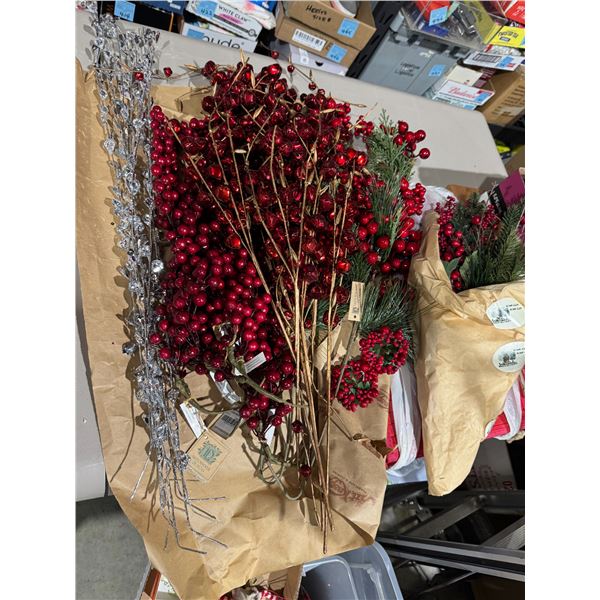 Christmas crafting items