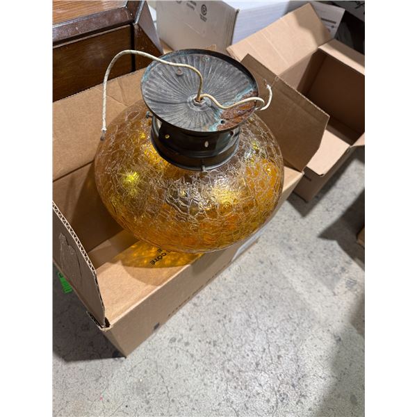 Vintage light fixture