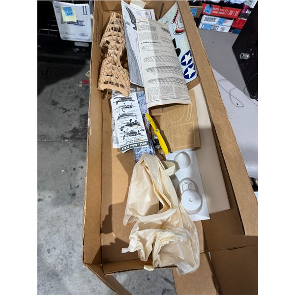 Model airplane items