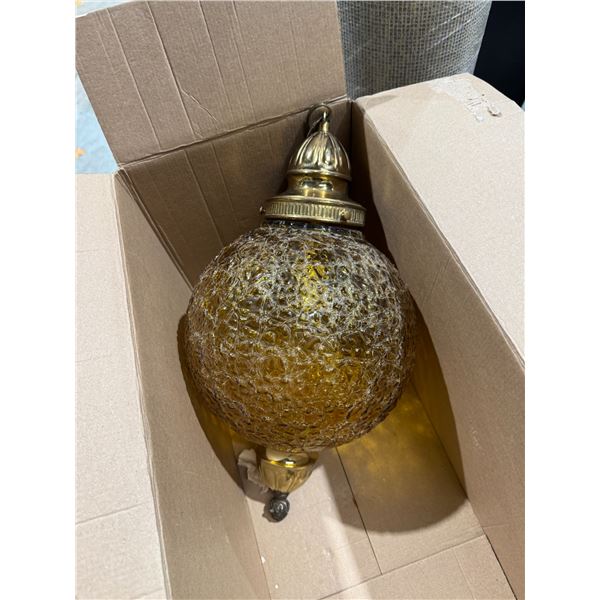 Vintage light fixture