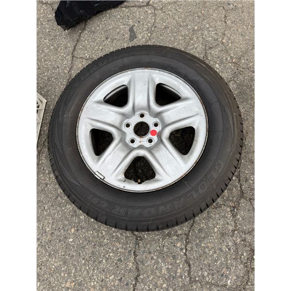 Never used Toyota  rav4 spare tire and wheel.