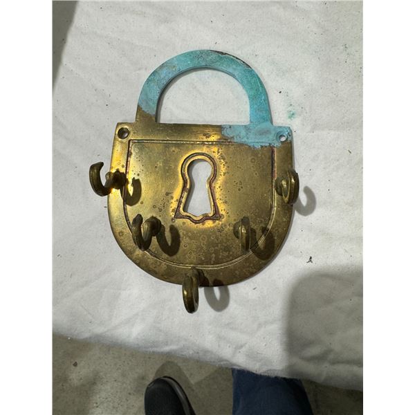 Brass key holder