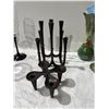 Image 1 : Cast-iron candleholders