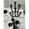 Image 2 : Cast-iron candleholders